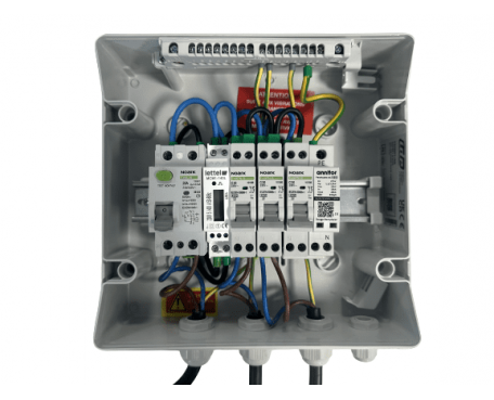 découvrez notre sélection de coffrets ac photovoltaïques, conçus pour optimiser la performance de votre installation solaire. sécurisez votre production d'énergie avec des solutions fiables et adaptées à vos besoins. profitez d'une énergie propre et durable tout en préservant votre investissement.