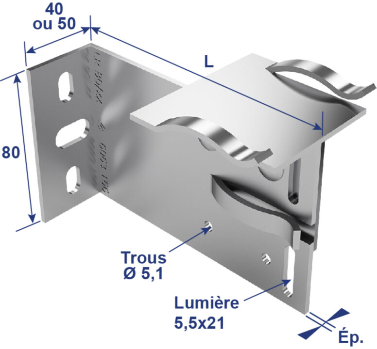 découvrez notre équerre de façade à 50°, idéale pour garantir des angles précis et un montage facile de vos structures. parfaite pour les professionnels et les bricoleurs, elle assure robustesse et durabilité dans tous vos travaux de construction.