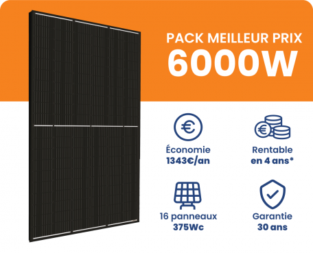 découvrez notre kit solaire 6000w, idéal pour subvenir à vos besoins énergétiques tout en préservant l'environnement. facile à installer et performant, il est parfait pour les maisons, les camping-cars ou les petites entreprises. économisez sur vos factures d'électricité avec cette solution écologique et durable.