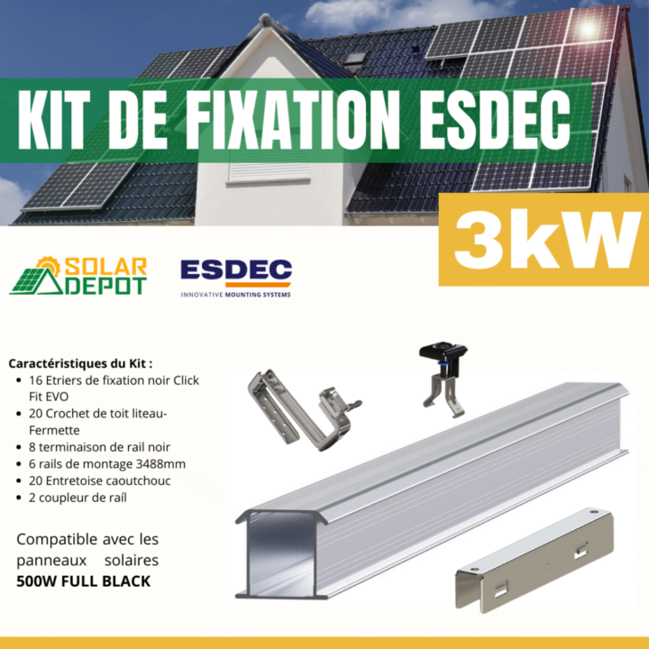 découvrez notre kit de fixation pour panneaux solaires, idéal pour une installation robuste et durable. conçu pour s'adapter à tous types de toits, il garantit une performance optimale de vos panneaux solaires tout en assurant une sécurité maximale. simplifiez votre transition vers l'énergie renouvelable !