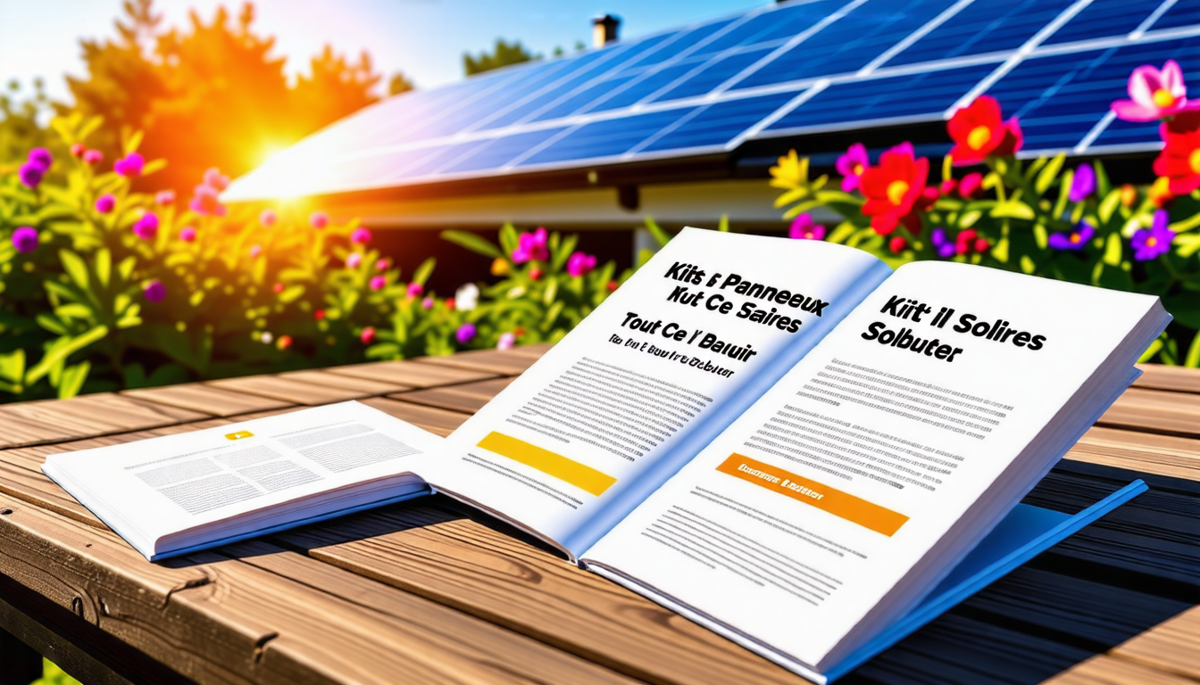 découvrez notre guide complet sur les kits de panneaux solaires ! apprenez tout ce qu'il faut savoir pour bien débuter dans l'énergie solaire, des types de kits disponibles aux conseils d'installation, en passant par les avantages écologiques et économiques. transformez votre maison en un espace éco-responsable et réduisez vos factures d'électricité dès aujourd'hui.