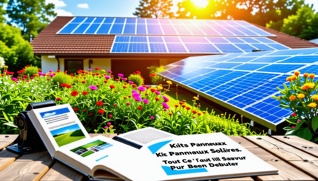 découvrez notre guide complet sur les kits panneaux solaires ! apprenez tout ce qu'il faut savoir pour bien débuter dans l'énergie solaire, choisir le bon équipement, installer votre système et optimiser votre consommation d'énergie. transformez votre maison en une source d'énergie renouvelable et contribuez à la protection de l'environnement.