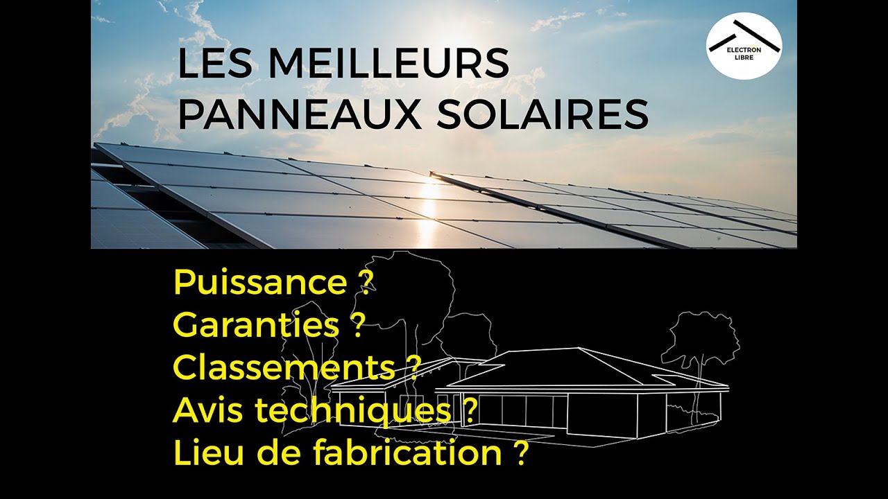 découvrez notre sélection des meilleurs panneaux solaires du marché. optimisez votre consommation d'énergie, réduisez vos factures et contribuez à un avenir plus durable grâce à des solutions solaires efficaces et performantes.