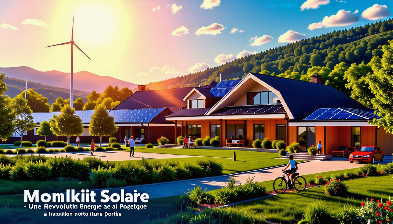 découvrez monkit solaire, une solution innovante qui facilite l'accès à l'énergie solaire pour tous. transformez votre quotidien et réduisez votre empreinte carbone grâce à cette technologie révolutionnaire qui allie efficacité et respect de l'environnement.