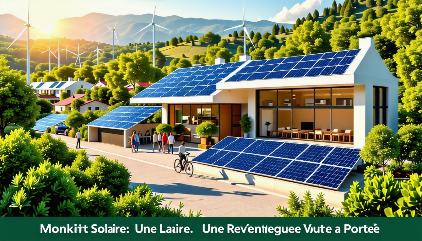 découvrez monkit solaire, une solution innovante qui vous permet de profiter de l'énergie solaire facilement et efficacement. transformez votre quotidien avec cette révolution énergétique à portée de main, tout en contribuant à un avenir plus durable.