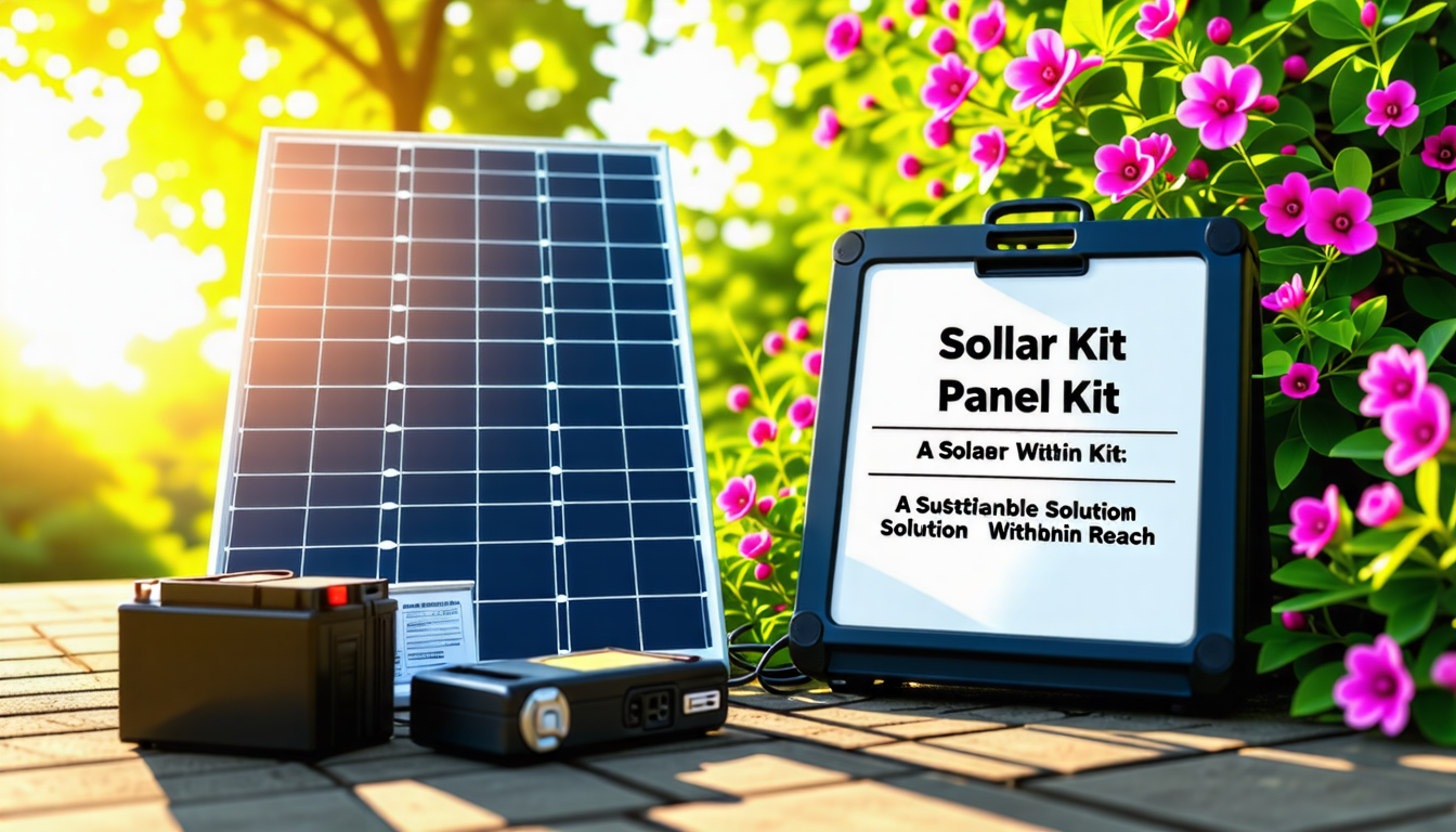 découvrez notre panneau solaire en kit, une solution durable et accessible pour produire votre propre énergie renouvelable. facile à installer, ce kit vous permet de réduire vos factures d'électricité tout en contribuant à la protection de l'environnement. profitez d'une autonomie énergétique à portée de main !