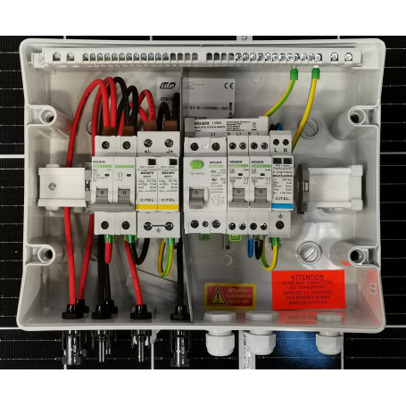 découvrez notre coffret ac photovoltaïque, une solution optimale pour connecter vos panneaux solaires à votre réseau électrique. profitez d'une installation sécurisée et performante, garantissant un rendement maximal de votre énergie renouvelable. idéal pour les particuliers et les professionnels souhaitant optimiser leur consommation d'énergie.