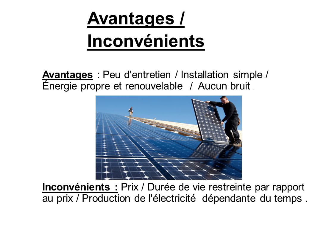 découvrez les nombreux avantages des panneaux solaires : économies d'énergie, réduction de l'empreinte carbone, valorisation de votre bien immobilier et auto-suffisance énergétique. optez pour une énergie verte et durable dès aujourd'hui !