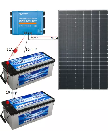 découvrez notre kit batterie solaire, la solution idéale pour une énergie renouvelable et autonome. parfait pour vos activités en extérieur ou comme source d'alimentation d'urgence, ce kit performant vous permet de profiter de l'énergie du soleil partout où vous allez.