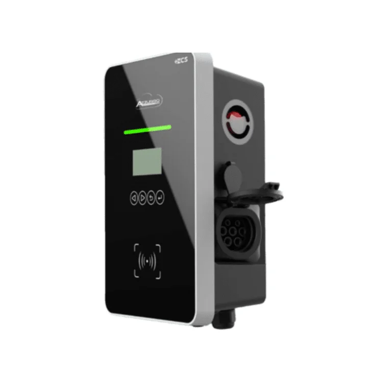 découvrez notre borne de recharge 7kw, idéale pour recharger votre véhicule électrique à domicile ou au travail. profitez d'une recharge rapide et efficace, adaptée à tous les types de voitures électriques. sécurisée et facile à installer, elle vous accompagne dans votre transition énergétique.