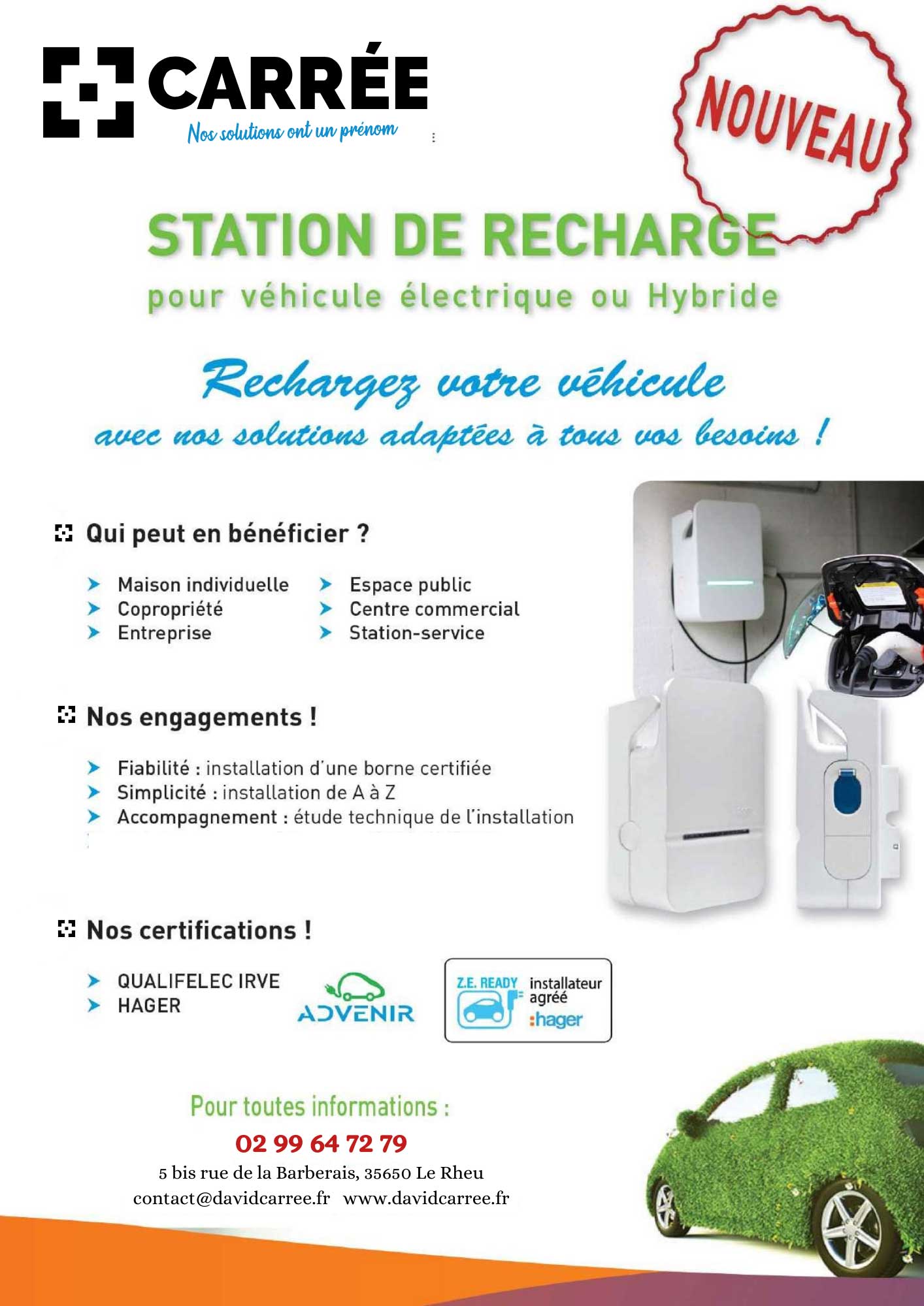 découvrez notre gamme de bornes de recharge électrique, idéales pour charger votre véhicule écologique en toute simplicité. profitez d'installations pratiques et efficaces adaptées à tous vos besoins de mobilité durable.