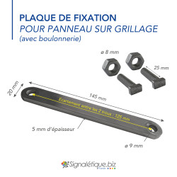 découvrez nos fixations 50° spécialement conçues pour accueillir 4 panneaux. assurez une installation robuste et stable tout en optimisant l'espace. idéal pour vos projets d'aménagement extérieur ou d'énergie solaire, nos fixations garantissent performance et fiabilité.