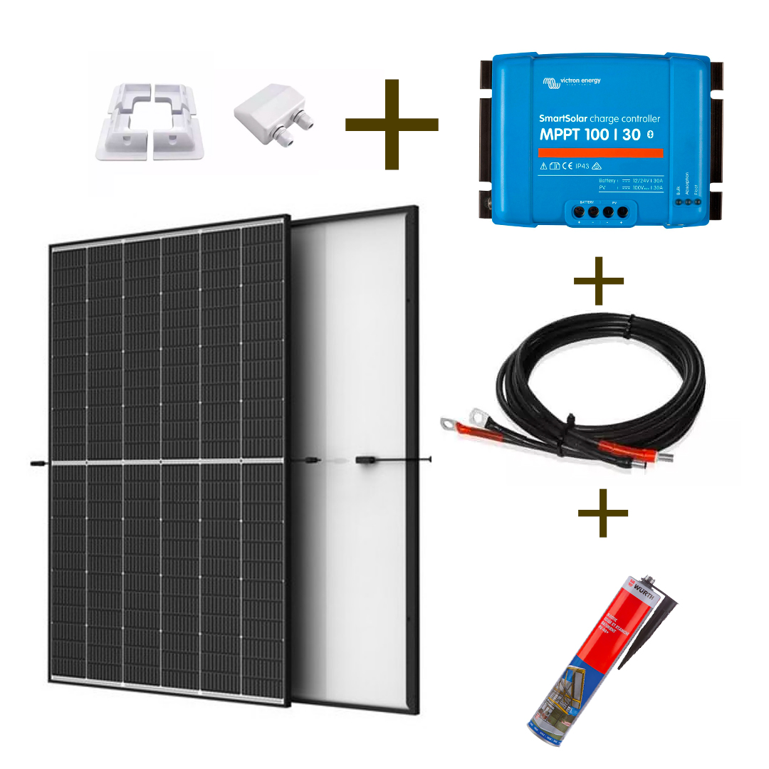 découvrez notre kit panneau solaire spécialement conçu pour les camping-cars. profitez d'une autonomie énergétique lors de vos voyages tout en économisant sur votre consommation électrique. idéal pour les aventuriers en quête de liberté, notre kit facile à installer vous garantit des performances optimales.