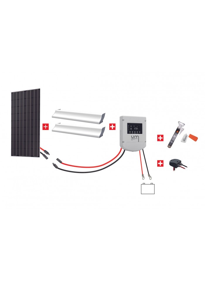 découvrez notre kit panneau solaire spécialement conçu pour les camping-cars. profitez d'énergie renouvelable lors de vos voyages tout en réduisant votre empreinte écologique. facile à installer et idéal pour l'autonomie énergétique, ce kit vous permet de vivre des aventures sans limites.