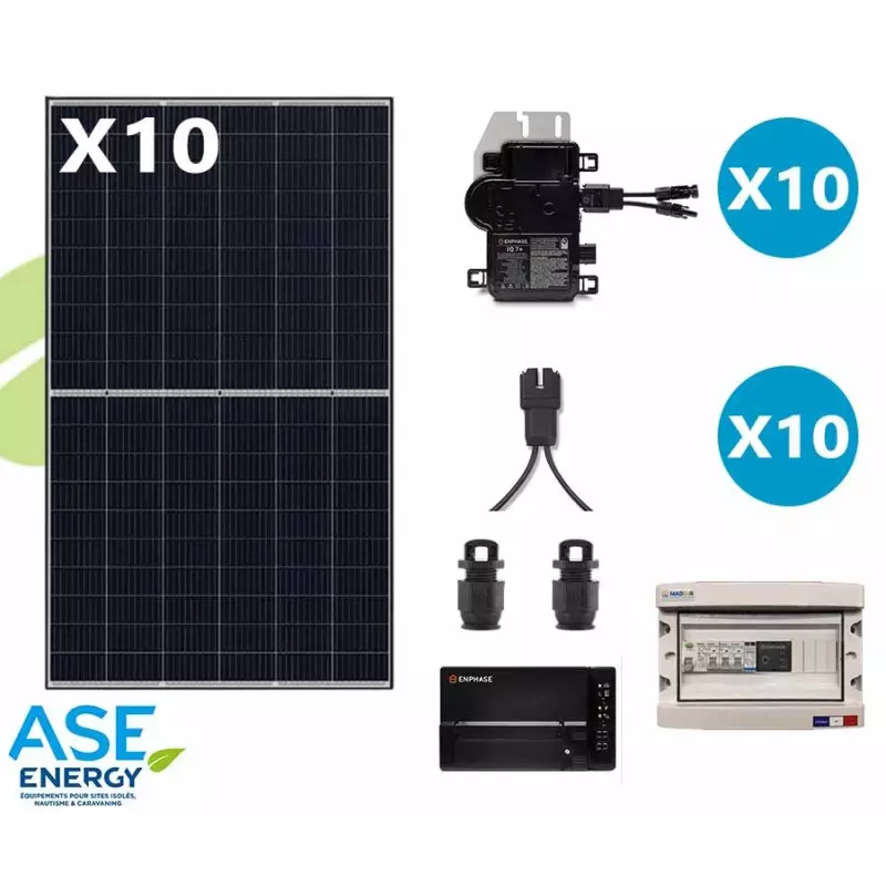 découvrez notre kit photovoltaïque complet, conçu pour transformer l'énergie solaire en électricité propre et renouvelable. idéal pour les particuliers et les professionnels souhaitant réduire leur empreinte carbone et réaliser des économies sur leurs factures d'énergie.