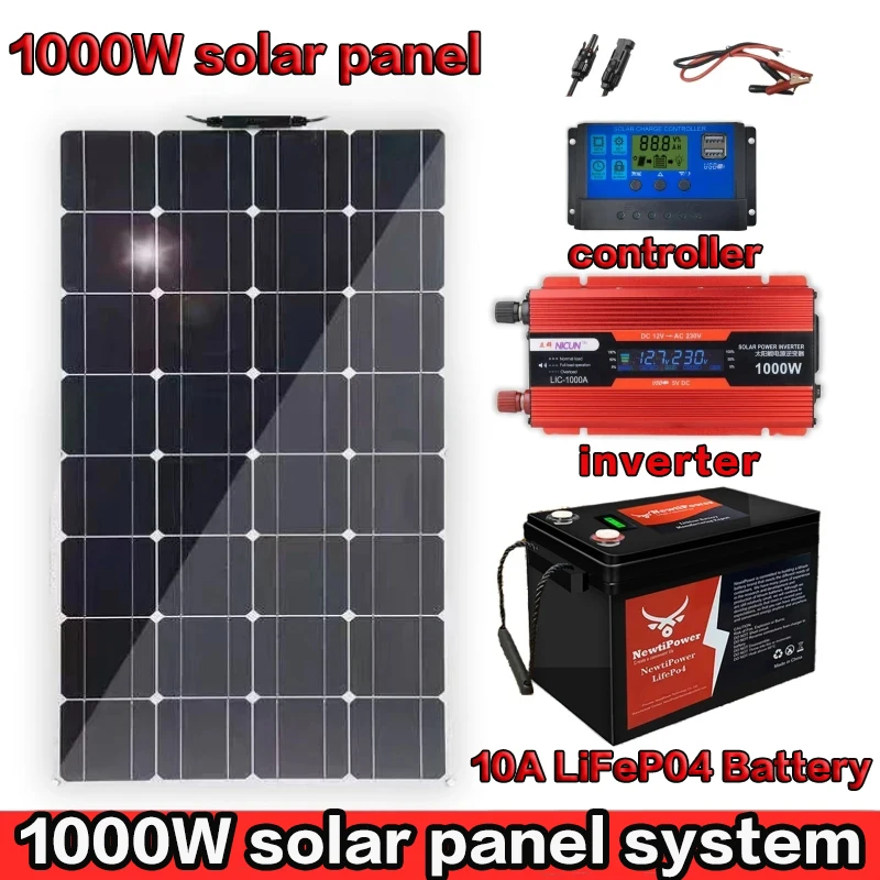 découvrez notre kit solaire 2000w, la solution idéale pour produire votre propre énergie propre et durable. parfait pour les maisons, les camping-cars ou les événements en plein air, ce kit complet vous permet de réduire votre empreinte carbone tout en réalisant des économies sur vos factures d'électricité. facile à installer et équipé des dernières technologies, il vous offre une autonomie énergétique optimale.