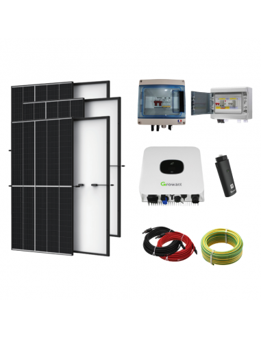 découvrez notre kit solaire 3000w, la solution idéale pour produire votre propre énergie propre et renouvelable. facile à installer et performant, ce kit vous permet de réduire votre empreinte carbone tout en réalisant des économies sur vos factures d'électricité.