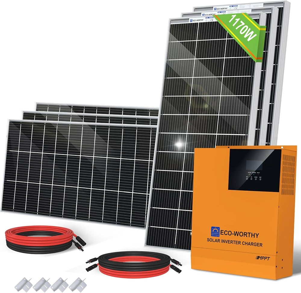 découvrez notre kit solaire 3000w, une solution puissante et écologique pour alimenter vos appareils. idéal pour les maisons, les chalets ou les camping-cars, ce kit tout-en-un inclut des panneaux solaires, un onduleur et tous les accessoires nécessaires pour une installation simplifiée. profitez d'une énergie renouvelable et réduisez votre facture d'électricité dès aujourd'hui !