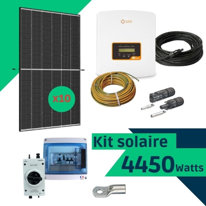 découvrez notre kit solaire d'autoconsommation, conçu pour optimiser votre consommation d'énergie tout en réduisant votre empreinte carbone. idéal pour les ménages souhaitant réaliser des économies sur leur facture d'électricité et profiter d'une énergie renouvelable et durable. facile à installer, ce kit vous permet de produire votre propre électricité tout en respectant l'environnement.