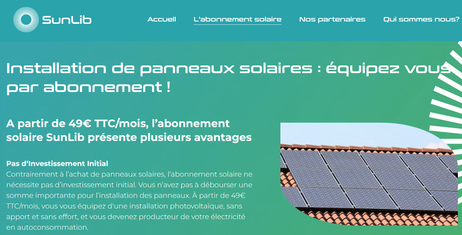 découvrez nos offres exclusives sur les panneaux solaires ! profitez de solutions écologiques pour réduire votre facture d'électricité et contribuer à la préservation de l'environnement. installation rapide, conseils personnalisés et économies garanties !