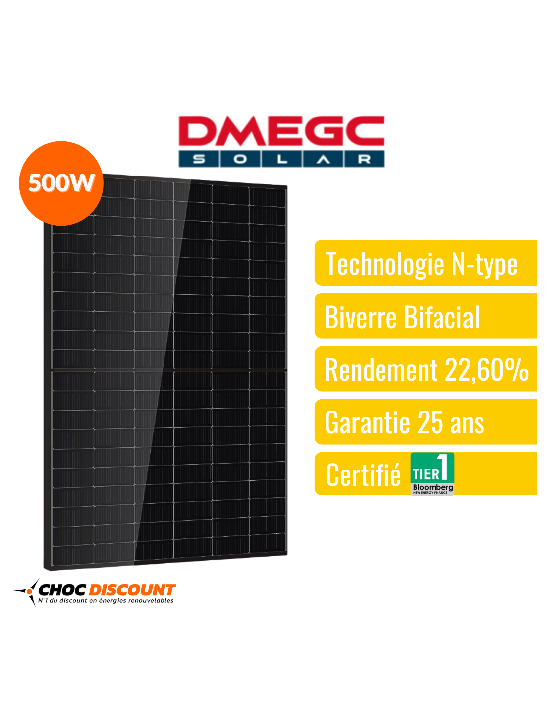 découvrez le panneau solaire dualsun 500w, une solution innovante et performante pour maximiser votre production d'énergie renouvelable. idéal pour les particuliers et les professionnels, ce panneau allie efficacité et durabilité, tout en contribuant à la réduction de votre empreinte carbone.