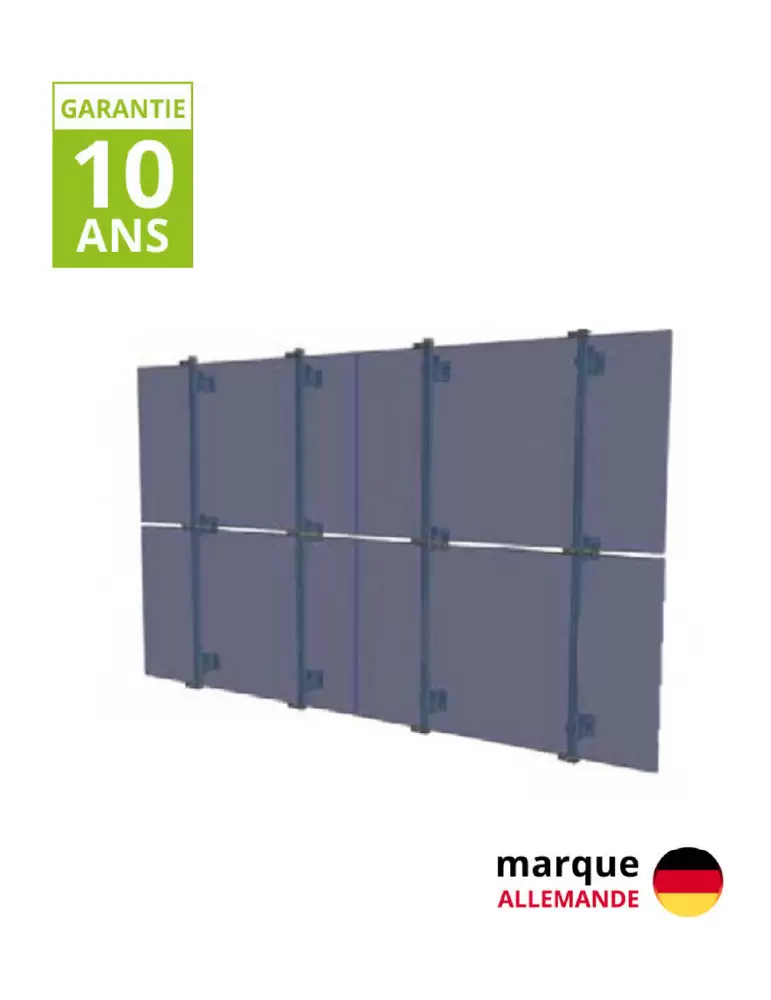 découvrez notre panneau solaire mural, une solution innovante et écologique pour exploiter l'énergie solaire tout en optimisant votre espace. idéal pour les particuliers et les professionnels, il combine performance, esthétique et durabilité.