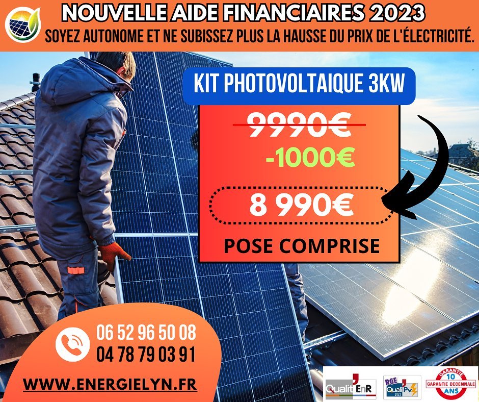 découvrez nos panneaux solaires adaptés pour une installation de 3 kw, idéaux pour optimiser votre consommation d'énergie tout en réduisant votre empreinte carbone. profitez d'un rendement élevé et d'économies sur vos factures d'électricité grâce à notre gamme de solutions solaires performantes et accessibles.