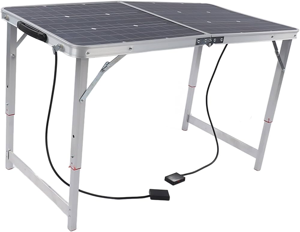 découvrez notre table solaire innovante, alliant design moderne et technologie durable. profitez de repas en plein air tout en rechargeant vos appareils grâce à l'énergie solaire.